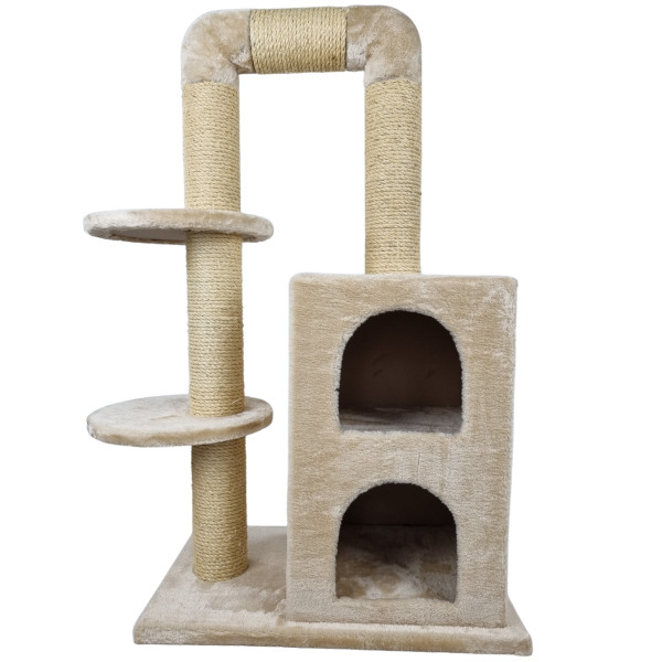 Kratzbaum - 54x34x92 cm - Beige